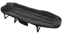 Sunwaal folding camping lounger green