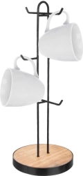 Metal mug and cup stand RADKA 15.5 × 40 cm