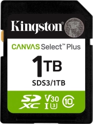 Kingston Canvas Select Plus SDXC 1 TB Gen3 (150 MB/s) – memory card