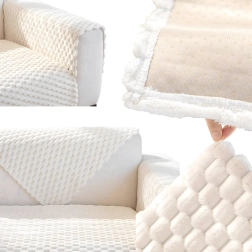 Neslystanti elastinga uždanga sofai ir krėslui 70 × 150 cm