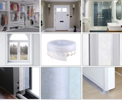 Permatomas silikoninis lipnus sandarinimo lipdukas 2×180 cm