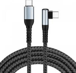 USB-C cable iBOX with angled plug 100W