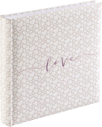 Nuotraukų albumas Jumbo Romance 30 × 30 cm, 80 puslapių, baltas