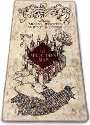 Durų kilimėlis Harry Potter „Klastūno žemėlapis“ 76 × 133 cm