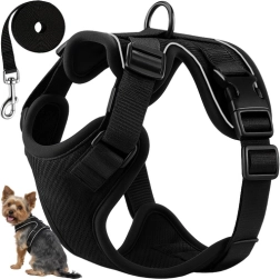 Nespaudžiančios Purlov S petnešos šunims ir katėms su pavadėliu