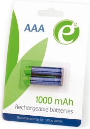 Ni-MH AAA 1000 mAh akumuliatoriai, 2 vnt.