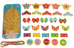 Medinis veriamosios juostelės rinkinys Princesė LUCY & LEO