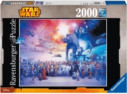Ravensburger dėlionė Star Wars kosmosas 2000 dalių