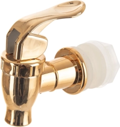 Auksinis atsarginis čiaupas stikliniam gėrimų dozatoriui