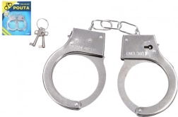 Policiniai metaliniai antrankiai su raktu vaikams