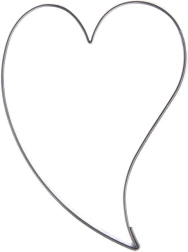 Stainless steel heart cookie cutter 3 cm