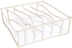 Spintos tvarkyklė su 6 skyreliais apatiniams – balta