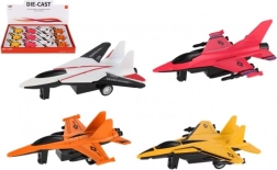 Spalvoti reaktyviniai lėktuvai su atgaliniu įtempimu