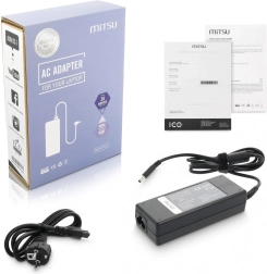 Power adapter for Dell laptop Mitsu 90 W (19.5 V / 4.62 A, 4.5 × 3.0 mm pin)