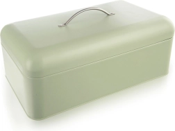 GREENISH Metal Bread Bin, Mint Green, 42.5 × 23 × 20 cm