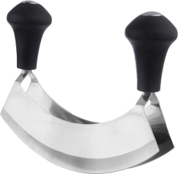 Plieninis žolelių smulkintuvas iš plieno 17 cm