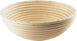 Rataninis krepšelis duonos kildinimui 25 cm, kepalui iki 1,5 kg