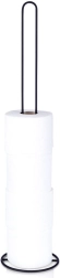 Metalinis tualetinio popieriaus stovas, juodas, 60 cm