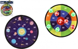 Dvipusis taikinys su lipniu paviršiumi ir kamuoliukais