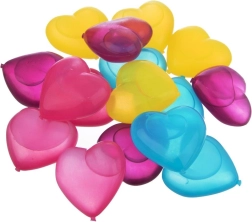 Rinkinys: 20 vnt. daugkartinių šaldančių širdelės formos kubelių