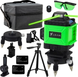 4D 16 linijų lazerinis gulsčiukas su žalia šviesa