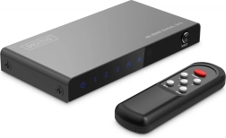 4K HDMI Switch 3x1 with Remote Control, 60 Hz, Black