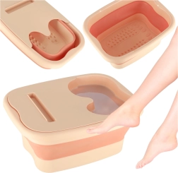 Sulankstoma pėdų masažinė vonelė