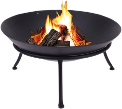 Sodo ketaus židinys ant stovo 57 cm AMBIANCE