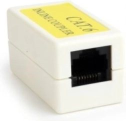 LAN jungtis RJ-45 Cat. 6 balta