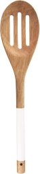 WHITELINE Wooden Slotted Spoon 30 cm