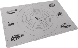 Silikoninis kočiojimo kilimėlis 65 × 45 cm su matuokliais