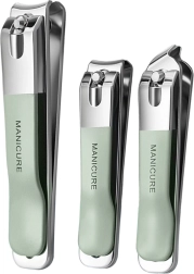 Prabangi manikiūro rinkinys: 4 įrankiai dėkle