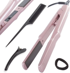 Plaukų tiesintuvas su reguliuojama temperatūra Ceramic