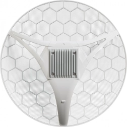 MikroTik LHG LTE18 kit lauko LTE kryptinė antena 17 dBi su CAT18 modemu