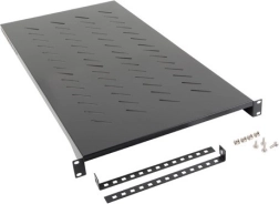 1U lentyninė juosta 19" LANBERG stovimai rack spintai, gylis 1200 mm, 90 cm