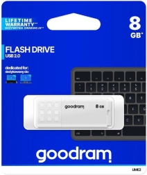 Pendrive GOODRAM UME2 8GB USB 2.0 White