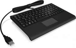 Mini keyboard with USB touchpad