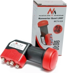 Satellite quad LNB 65 dB MCTV-629