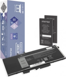 MITSU Battery for Dell Latitude 5401/5410/5501/5510 4100 mAh (62 Wh)