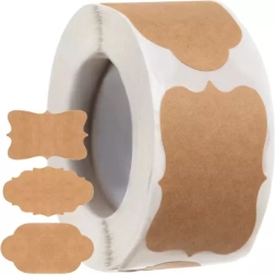 Lipnios vintažinės etiketės ritinyje, 300 vnt.