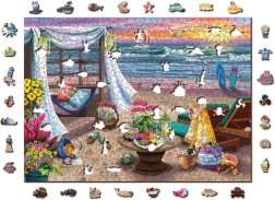 Wooden Puzzle Summer Time WOODEN CITY, 505 pieces