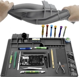 Silikoninis servisinis kilimėlis su organizatoriumi 30 × 45 cm BIG7REN/Bigstren