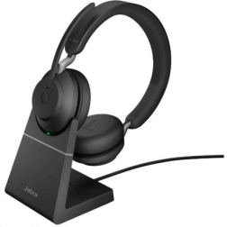 Jabra Evolve2 65 Headphones with Charging Stand