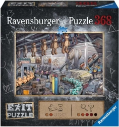 Ravensburger EXIT: Žaislų fabrikas – 368 dalių dėlionė