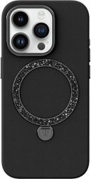 Joyroom Dancing Circle Case for iPhone 15 Pro, Black