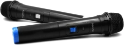 Belaidžių mikrofonų rinkinys VocalDuo 2,4 GHz, veikimo nuotolis 30 m