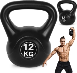 Kettlebell 12 kg ModernHome jėgos treniruotėms