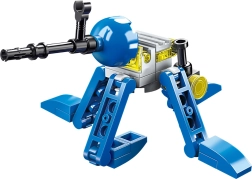 Qman Robot Pompom 3-in-1 Building Set