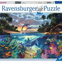 Dėlionė Ravensburger Koralų įlanka 1000 detalių
