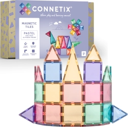 Connetix Pastel Mini Pack magnetic construction set 32 pieces